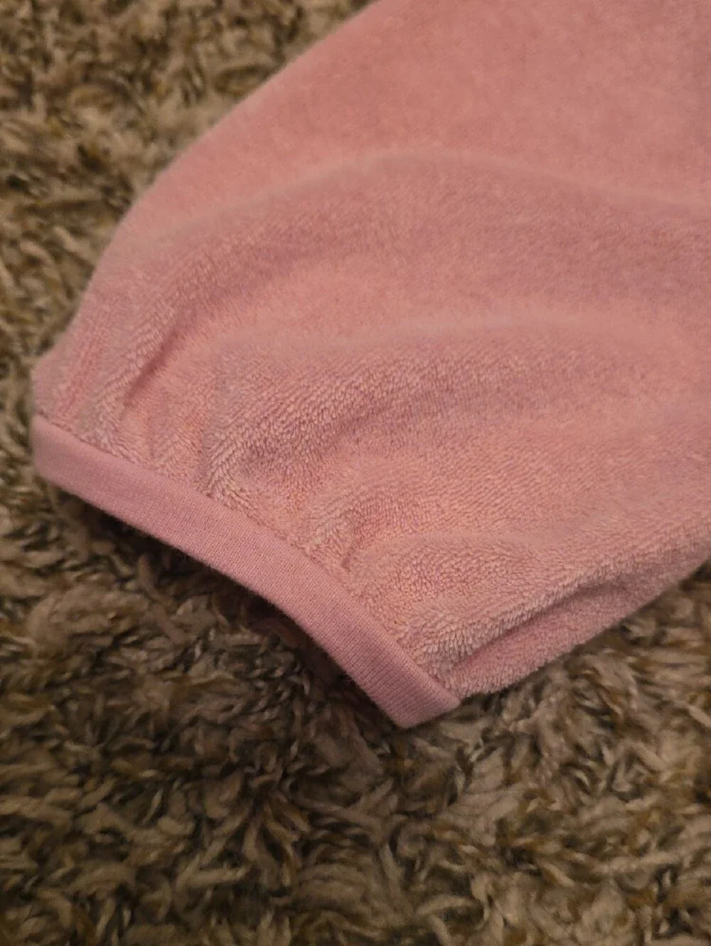 Carter's Light Pink Terry Short-Sleeve Pullover, Size 8, NWT